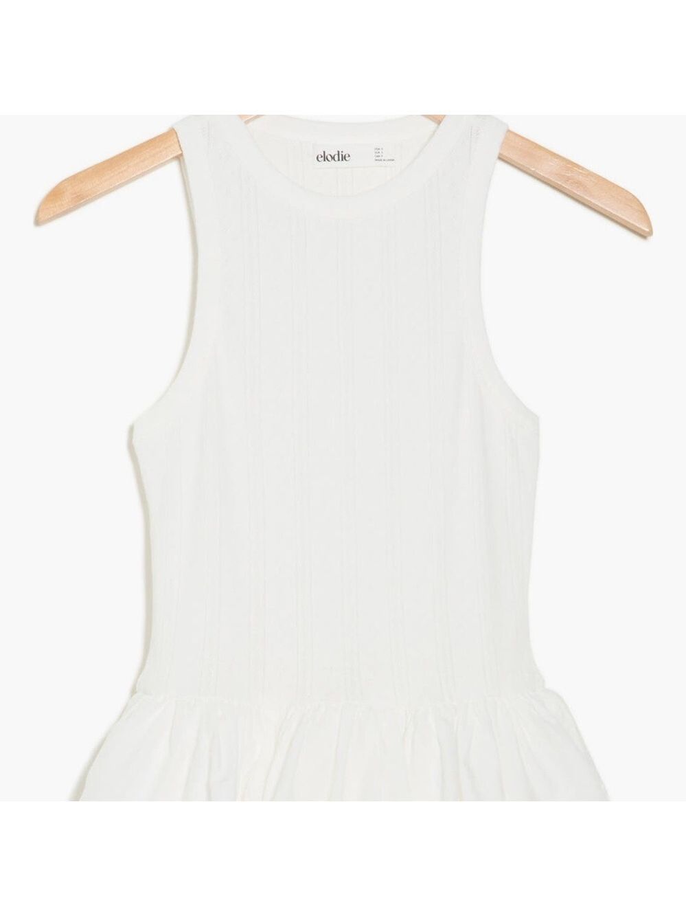 NWT Elodie Bubble Hem Tank - Picture 4 of 8